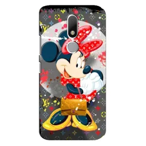 Чохол Disney Mouse Motorola Moto M (PREMIUMPrint) (Minni з бантіком)