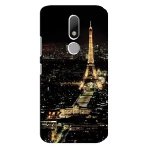 Чохол Ейфелева Вежа Motorola Moto M - (AlphaPrint) (Нічний Париж)