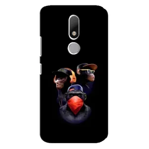 Чохол з Мавпами Motorola Moto M - (AlphaPrint)