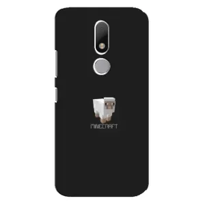 Чохол Майнкрафт на Motorola Moto M (AlphaPrint) Minecraft (Овечка Майнкрафт)