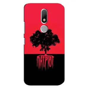 Украинские Чехлы для Motorola Moto M с картинкой УПА (AlphaPrint) (Патріот)