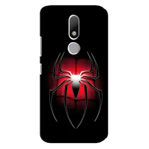 Чехол с человеком пауком для Motorola Moto M - (AlphaPrint)