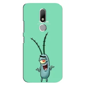 Чохол з принтом «Персонаж Планктон» для Motorola Moto M