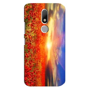 Чохол з принтом «Поле тюльпанів» для Motorola Moto M