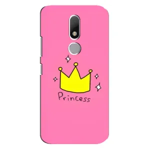 Чохол з принтом «Princess» для Motorola Moto M