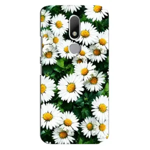 Чохол з принтом «Ромашки» для Motorola Moto M
