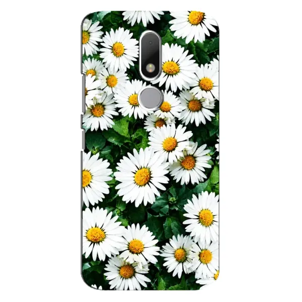 Чохол з принтом «Ромашки» для Motorola Moto M