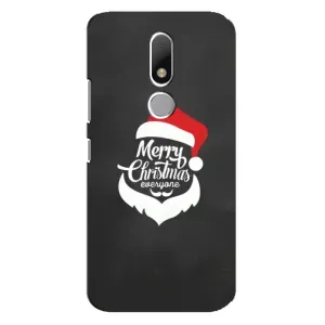 Різдвяні Чохли для Motorola Moto M (VPrint) (Санта Крісмас)