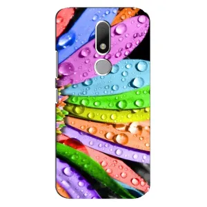 Чехлы (ART) Цветы на Motorola Moto M (VPrint) (Семиквітка)