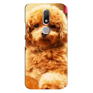 Чохли з собаками для Motorola Moto M (VPrint) (Цуценя Бішон)