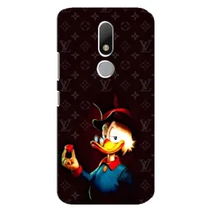 Чехли для Motorola Moto M - Скрудж МакДак Louis Vuitton (PREMIUMPrint) (Скрудж з ботліантом)