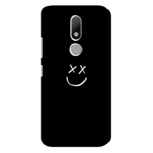 Чехол с принтом «Смайл» для Motorola Moto M