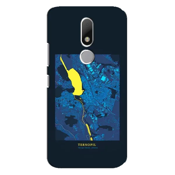Чехол с принтом «Тернополь» для Motorola Moto M