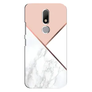 Мраморний чехол на Motorola Moto M (VPrint) (Тройний мрамор)