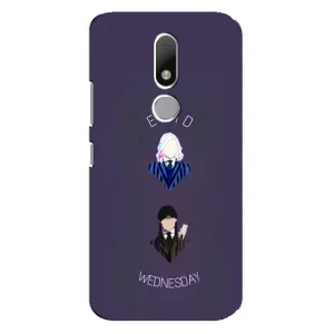 Чохли Венсдей на Motorola Moto M Уенсдей (AlphaPrint) (Венздей і подруга)