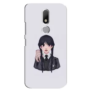 Чохли Венсдей на Motorola Moto M Уенсдей (AlphaPrint) (Венздей і Річ)