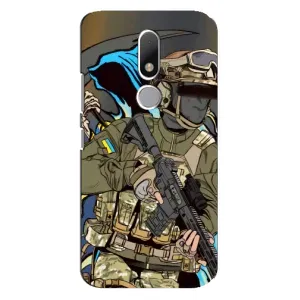 Чехлы с картинкой ЗСУ для Motorola Moto M (AlphaPrint)