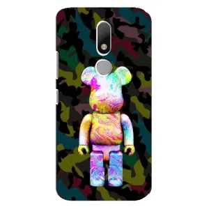 Чохли для Motorola Moto M - Bearbrick Louis Vuitton (PREMIUMPrint) (Яскравий Bearbrick)
