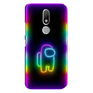 Чохли Амонг Ас для Motorola Moto M (AlphaPrint) (Яскравий скін)