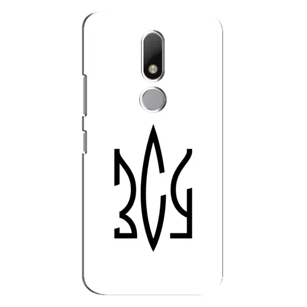 Чохол з принтом «ЗСУ герб» для Motorola Moto M