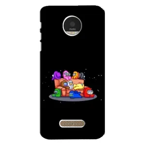 Чохли Амонг Ас для Motorola MOTO Z Play (AlphaPrint) (Амонг-ас)