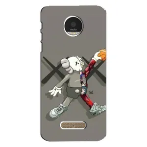 Чохли для Motorola MOTO Z Play - Bearbrick Louis Vuitton (PREMIUMPrint) (Беарбрік Джордан)