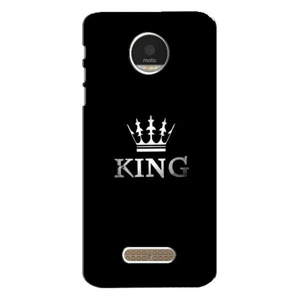 Чохол з принтом «KING» для Motorola MOTO Z Play