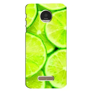Чохли з фруктами для Motorola MOTO Z Play (VPrint) (Лайм)
