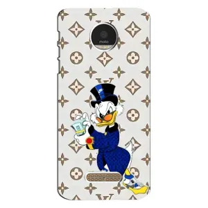 Чехли для Motorola MOTO Z Play - Скрудж МакДак Louis Vuitton (PREMIUMPrint) (Макдак на стилі)