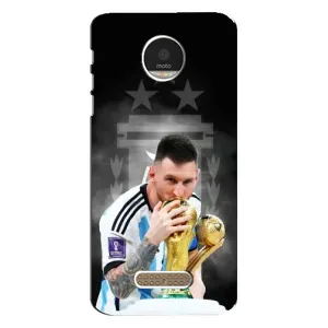 Чохли для Motorola MOTO Z Play (Leo чемпіон) (AlphaPrint) (Мессі Чемпіон)