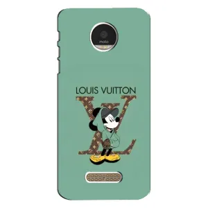 Чохли Луі Вітон для Motorola MOTO Z Play (AlphaPrint - LOUIS VUITTON) (Міккі Маус LV)