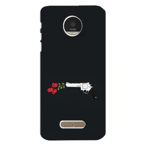 Чехлы (ART) Цветы на Motorola MOTO Z Play (VPrint) (Неочікувані квіти)