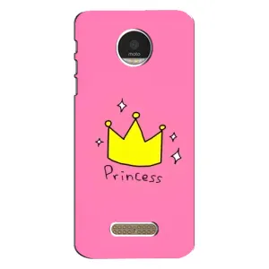 Чохол з принтом «Princess» для Motorola MOTO Z Play