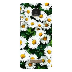 Чохол з принтом «Ромашки» для Motorola MOTO Z Play