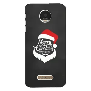 Різдвяні Чохли для Motorola MOTO Z Play (VPrint) (Санта Крісмас)