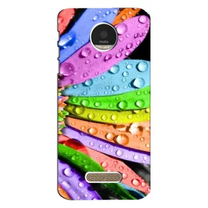 Чехлы (ART) Цветы на Motorola MOTO Z Play (VPrint) (Семиквітка)