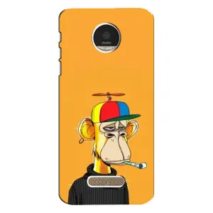 Чохли з Мавпами NFT для Motorola MOTO Z Play (AlphaPrint) (Нудна мавпа NFT)