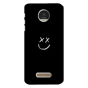 Чехол с принтом «Смайл» для Motorola MOTO Z Play