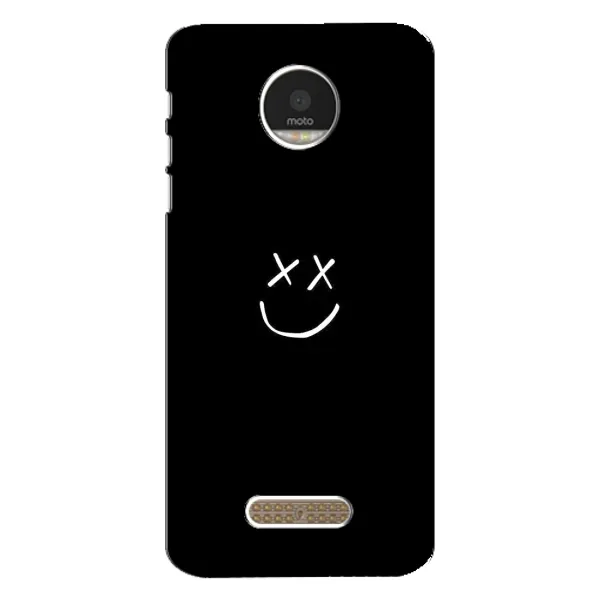 Чехол с принтом «Смайл» для Motorola MOTO Z Play Чехол с принтом «Смайл» для Motorola MOTO Z Play