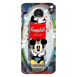 Чохол Disney Mouse Motorola MOTO Z (PREMIUMPrint) (Американський Маус)