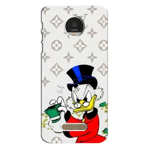 Чехли для Motorola MOTO Z - Скрудж МакДак Louis Vuitton (PREMIUMPrint) (Бакси Скрудж)