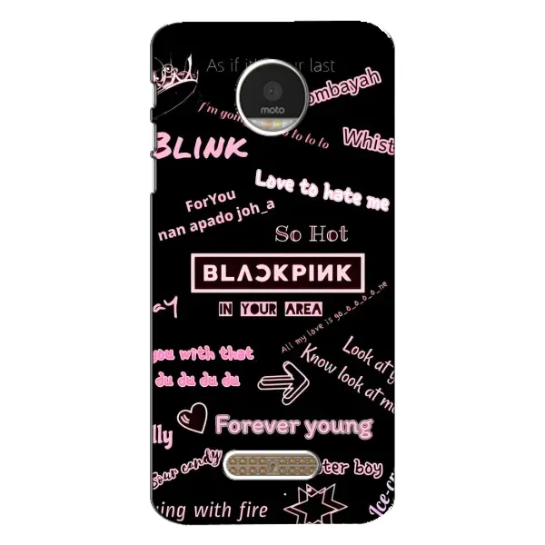 Чохол з принтом «BLACKPINK» для Motorola MOTO Z