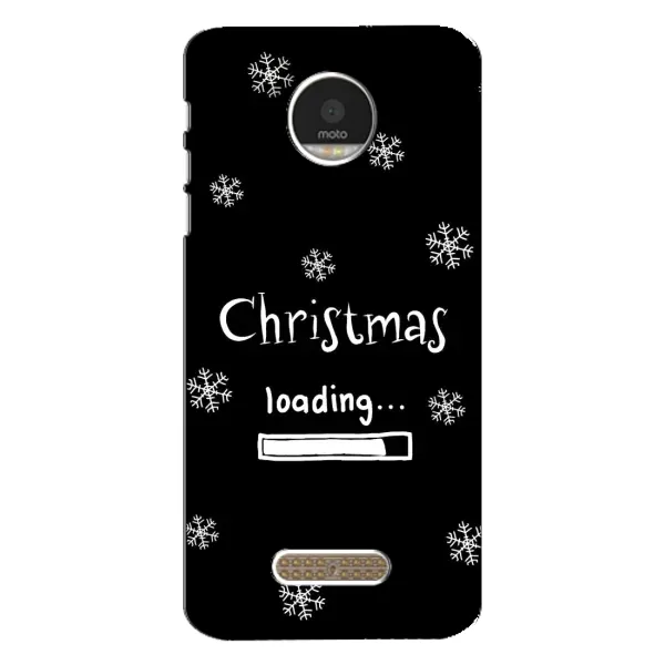 Чехол с принтом «Christmas loading» для Motorola MOTO Z