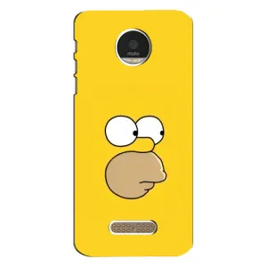 Чjхол з Сімпсонами для Motorola MOTO Z (VPrint) (Гомер)