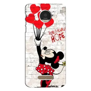 Чохол Disney Mouse Motorola MOTO Z (PREMIUMPrint) (Heart Minni)