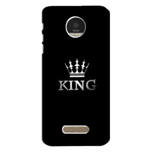 Чохол з Короною Моторола МОТО Z - (AlphaPrint) (KING)