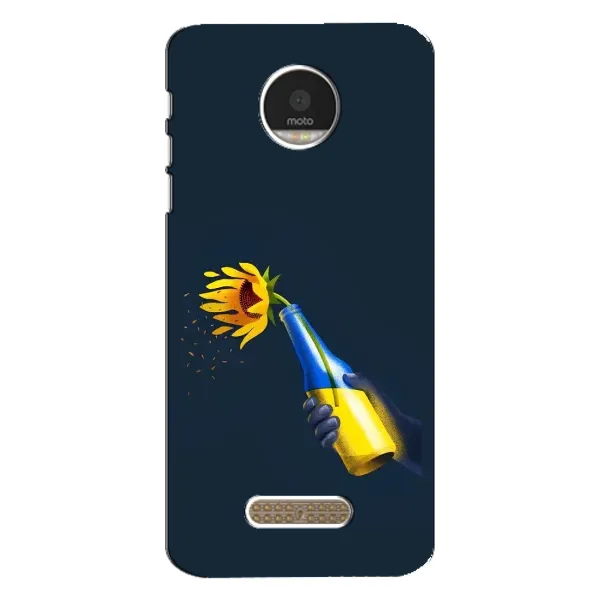 Чехол с принтом «Коктейль молотова» для Motorola MOTO Z