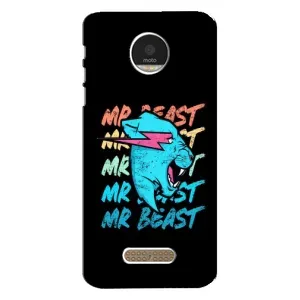 Чохли Містер Біст для Моторола МОТО Z (logo Mr beast)