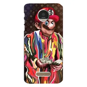Чохол з принтом «Mario LV» для Motorola MOTO Z