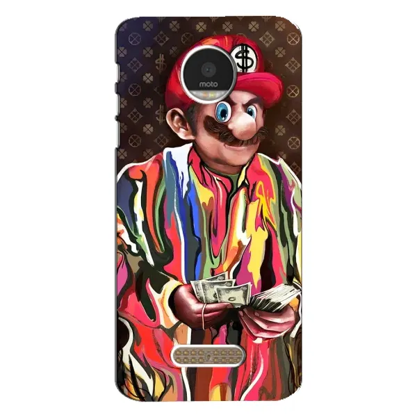 Чохол з принтом «Mario LV» для Motorola MOTO Z